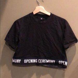 Opening ceremony crop top